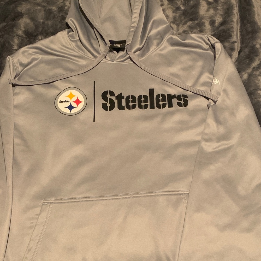 Steelers Gray Hoodie